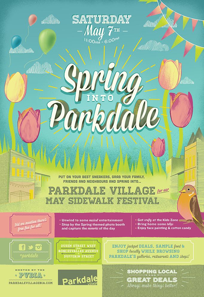 Spring into Parkdale Sidewalk Festival - 2016