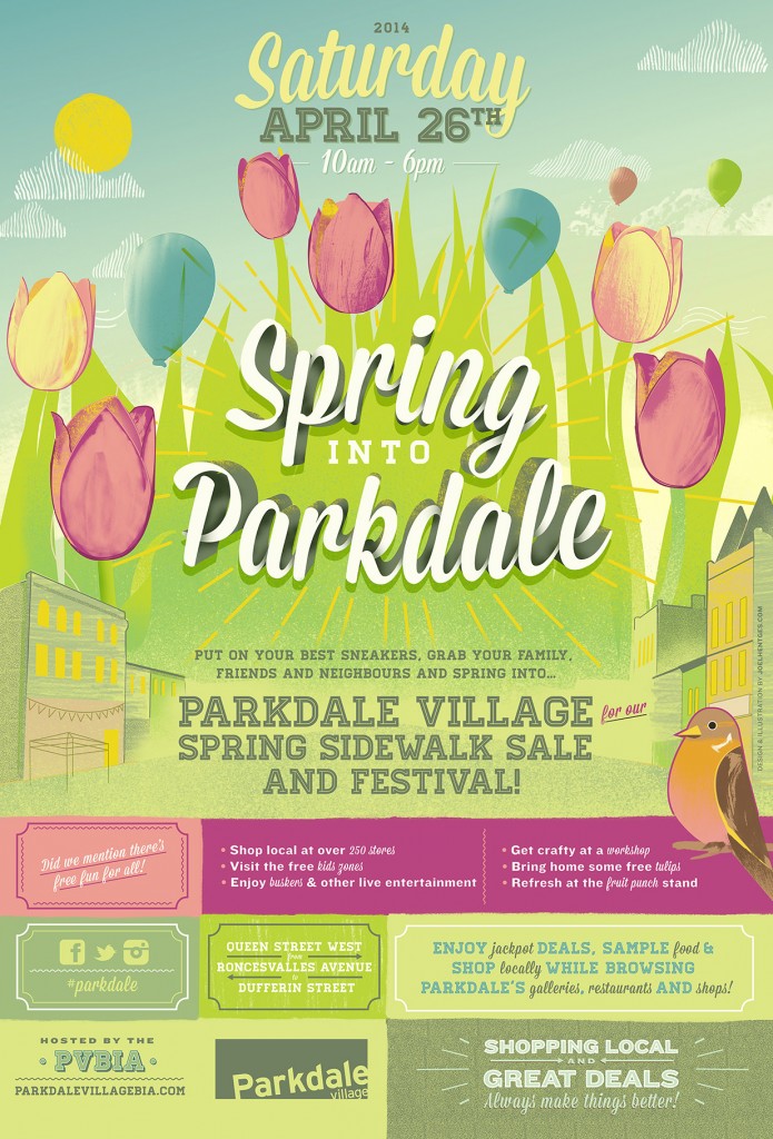 Spring into Parkdale Sidewalk Sale & Festival - 2014